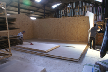 Large Sound Proofed Garden Room Under Construction Case Study 06